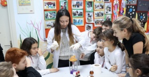 Ortaokul Öğrencilerinden doğal krem