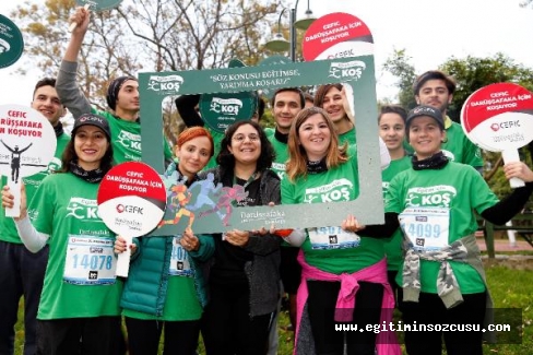465 kişi eğitimde fırsat eşitliği için koştu, 733 bin lira bağış toplandı