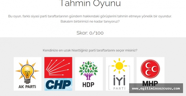 Kutuplaşmayı Anlamak Çevrimiçi Eğitim Aracı Kamuoyuna tanıtıldı