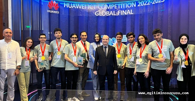 Türk öğrenciler Uluslararası Huawei Bilişim Yarışması’ndan ödülle döndü  