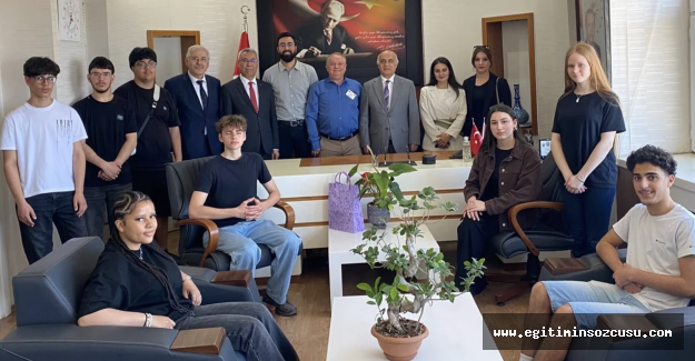 Alman heyetten Gemlik'e Erasmus eğitim ziyareti