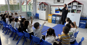 Özel anaokullarında miniklere sıfır atık eğitimi