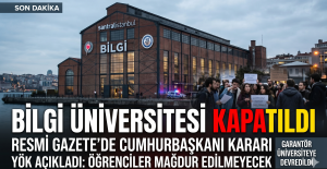 YÜKSEKÖĞRETİMDE DEPREM: İstanbul Bilgi Üniversitesi Kapatıldı!