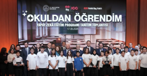 Ortaokul öğrencileri için 'yapay zekâ eğitim programı' tanıtıldı