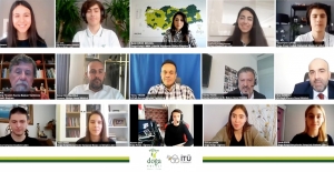 ÖĞRENCİLER İŞ DÜNYASININ LİDERLERİYLE ONLINE PLATFORMDA BULUŞTU