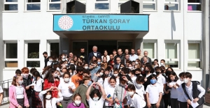 Türkan Şoray İlkokulu yenilendi