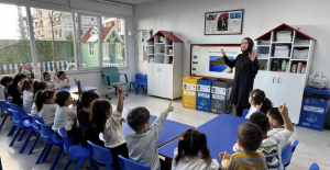 Özel anaokullarında miniklere sıfır atık eğitimi