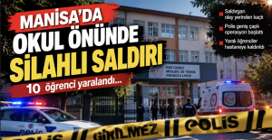 Manisa'da Okul saldırısında son durum; Saldırgan yakalandı; 4 gözaltı!