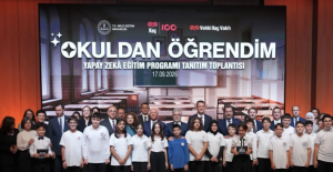 Ortaokul öğrencileri için 'yapay zekâ eğitim programı' tanıtıldı
